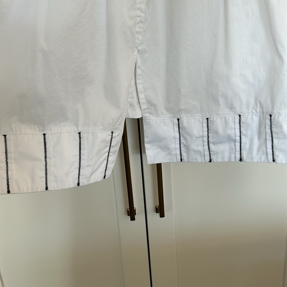 Uchuu white collared blouse size 1 (small) - Picture 8 of 9